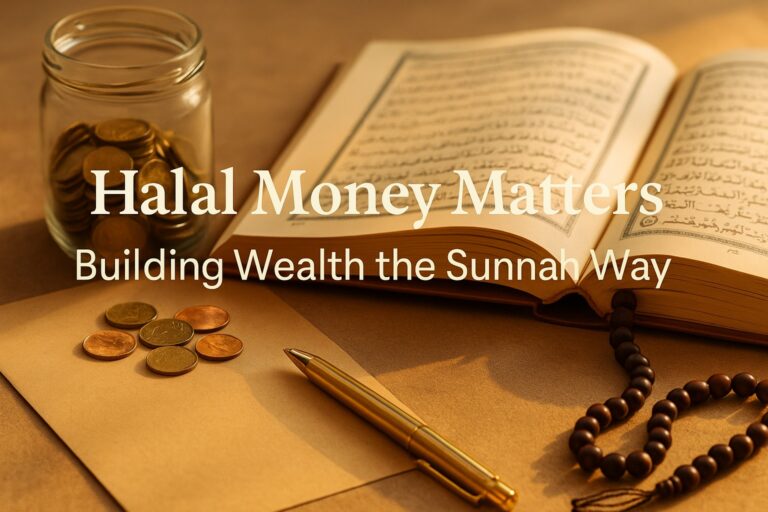 Halal Money Matters: Building Wealth the Sunnah Way