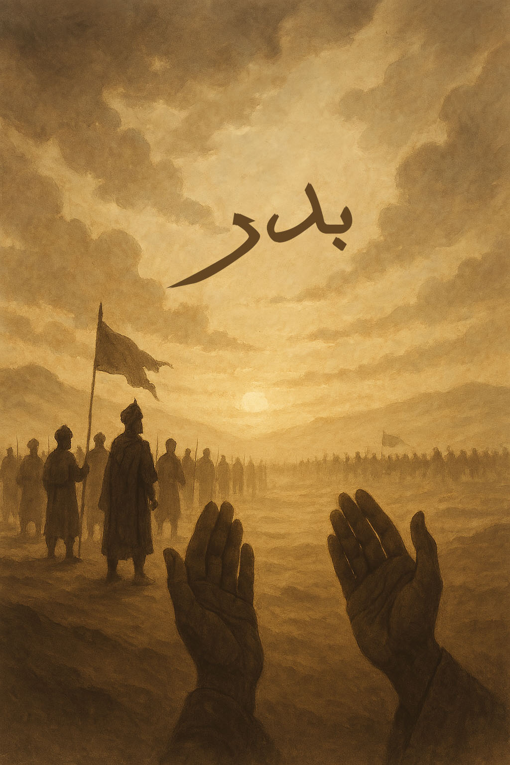 Battle of Badr - Islamic history illustration