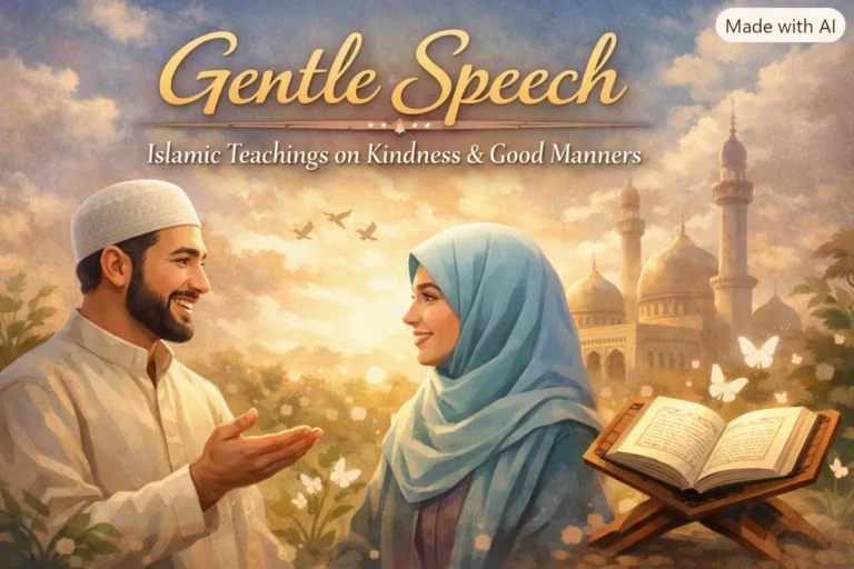 Gentle Speech – Islamic Teachings on Kindness and Good Manners
