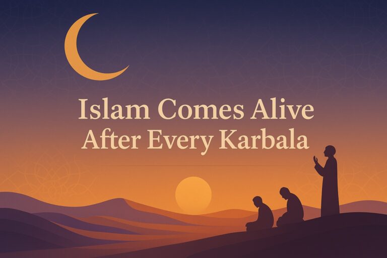 Islam Comes Alive After Every Karbala