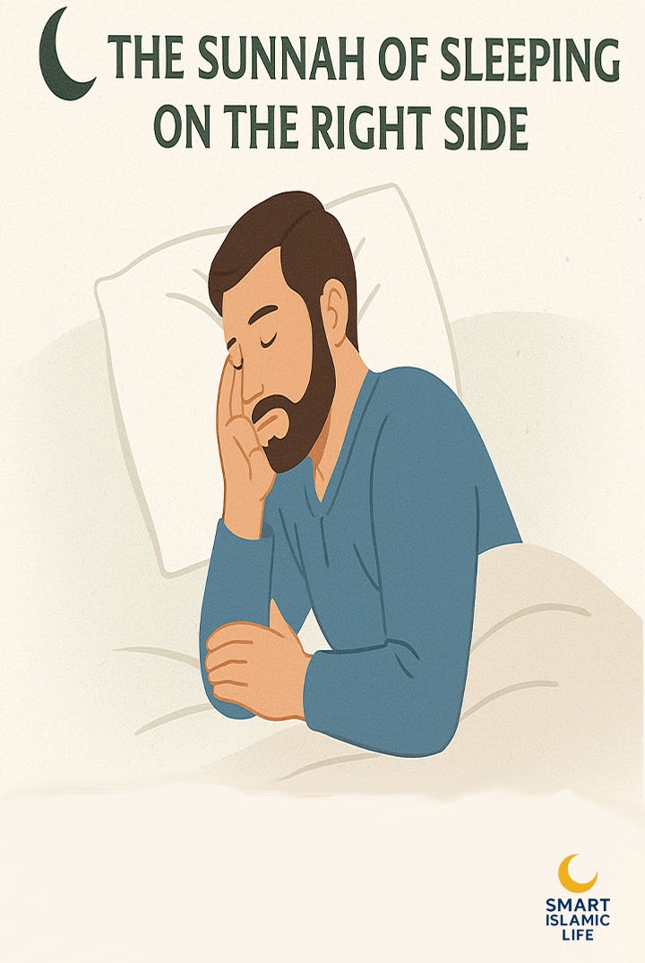 Daily Hadith: The Sunnah of Sleeping on the Right Side