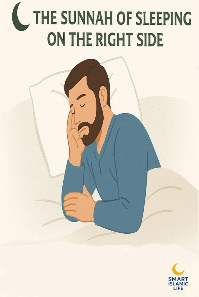 Daily Hadith: The Sunnah of Sleeping on the Right Side