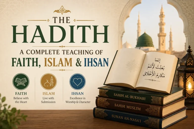 The Hadith: A Complete Teaching of Faith, Islam & Ihsan